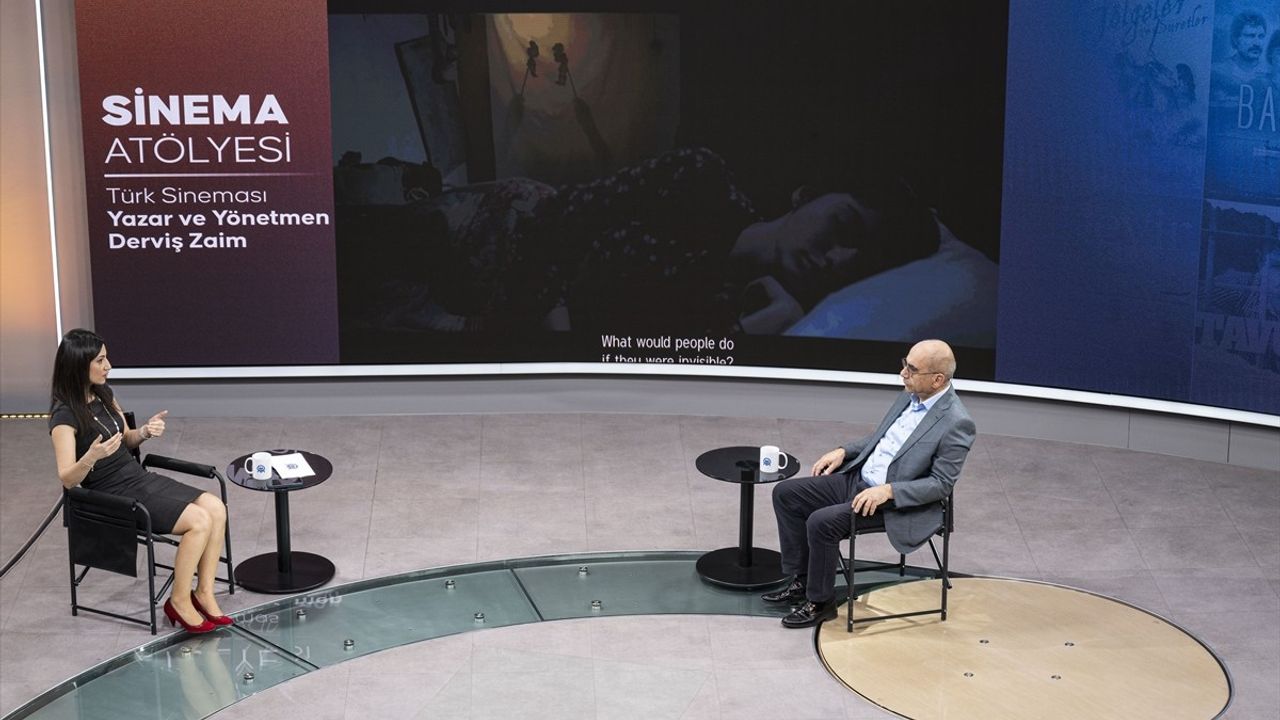 Derviş Zaim Anadolu Ajansı Sinema Atölyesi'nde