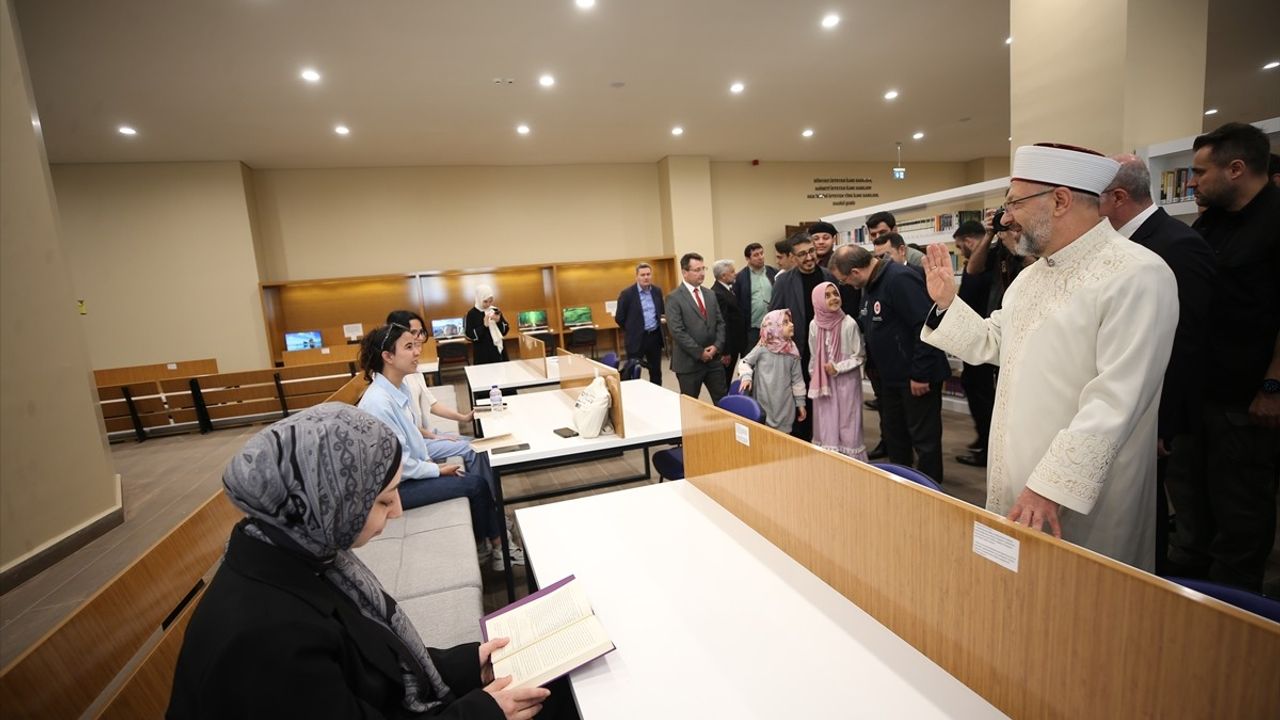 Diyanet İşleri Başkanı Erbaş'tan Çanakkale'de İlim Hikmet ve Sanat Merkezi Açılışı