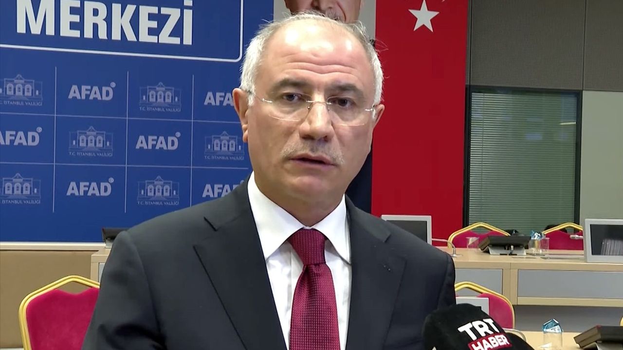 Efkan Ala'dan İstanbul Depremleri Üzerine Açıklama