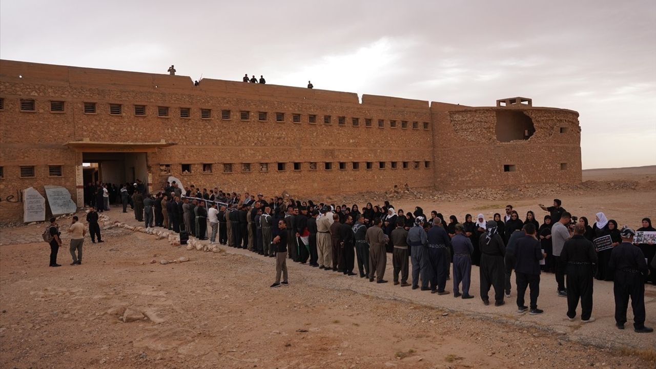 Enfal Katliamı'nda Kaybedilenler Anılıyor