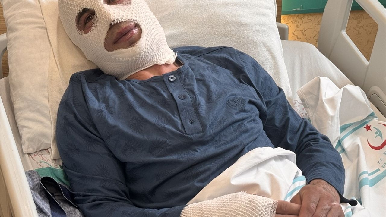 Erzurum'da Sprey Boya Tüpü Patladı, Genç Ağır Yaralandı