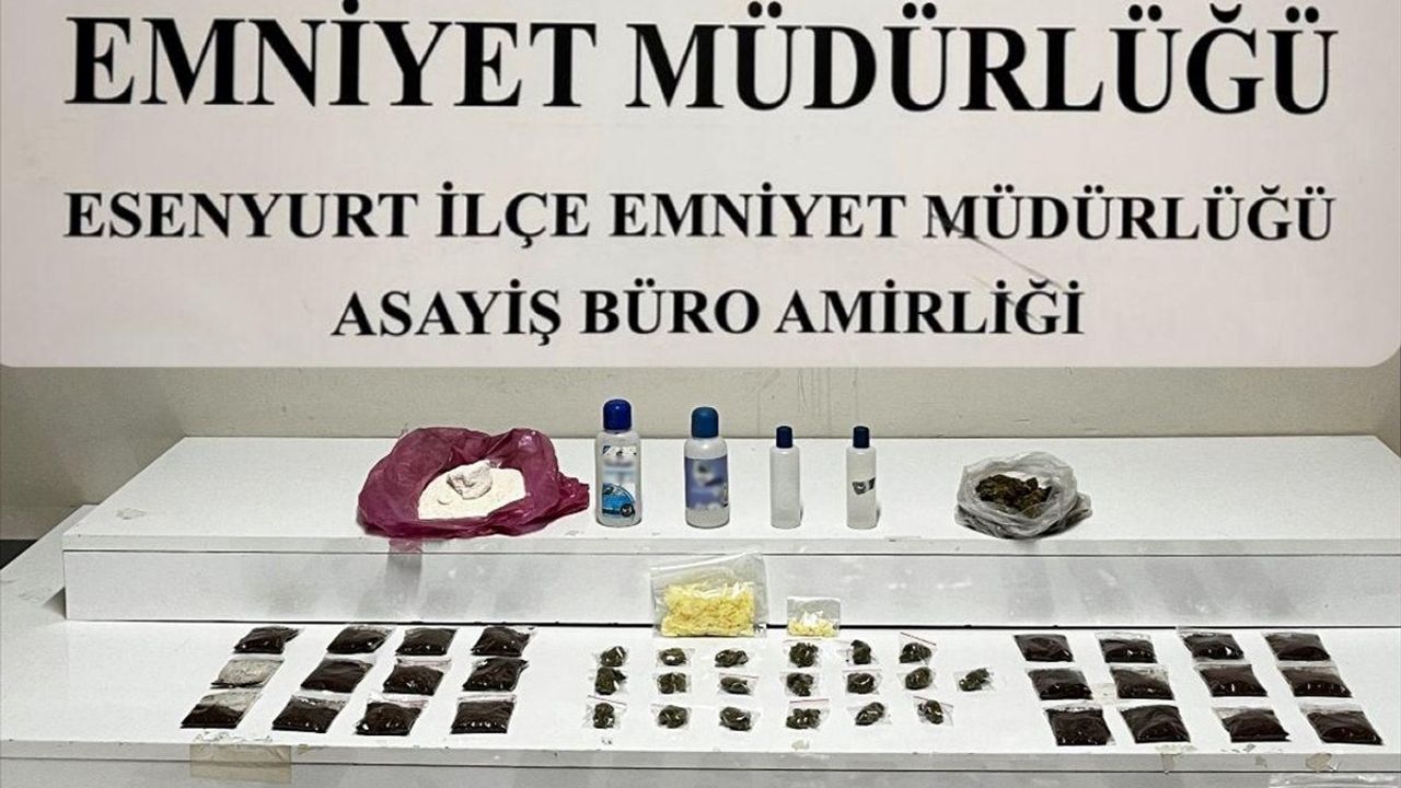 Esenyurt'ta Uyuşturucu Operasyonu: 3 Gözaltı, 1 Tutuklama