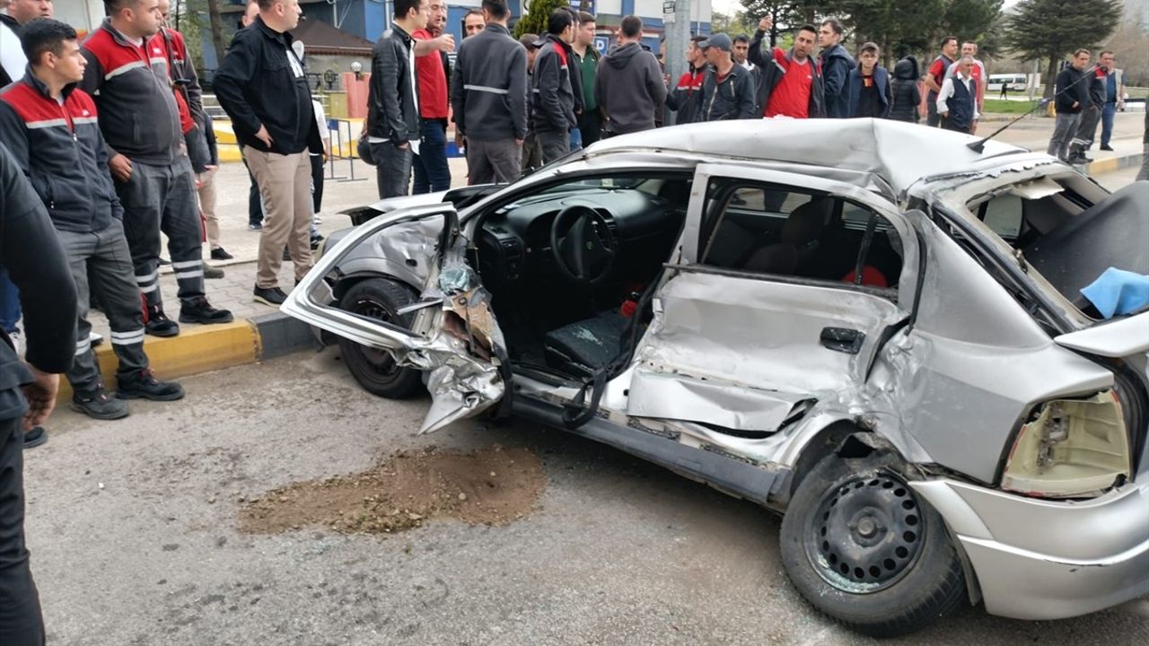 Isparta'da Kaza: 1 Ölü, 3 Yaralı