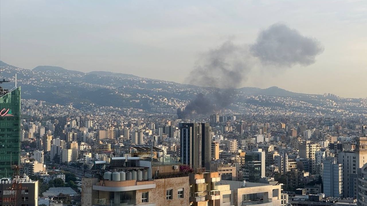 İsrail'in Beyrut'a Yönelik Hava Saldırıları