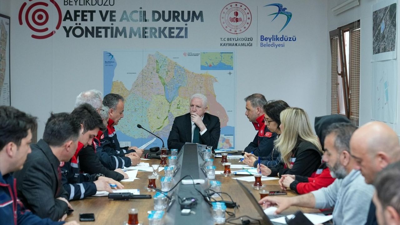 İstanbul'da Deprem Koordinasyon Toplantıları
