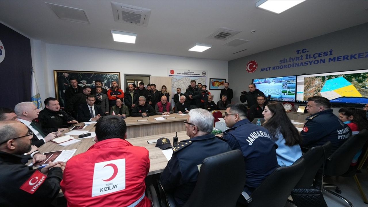 İstanbul'da Deprem Koordinasyon Toplantısı