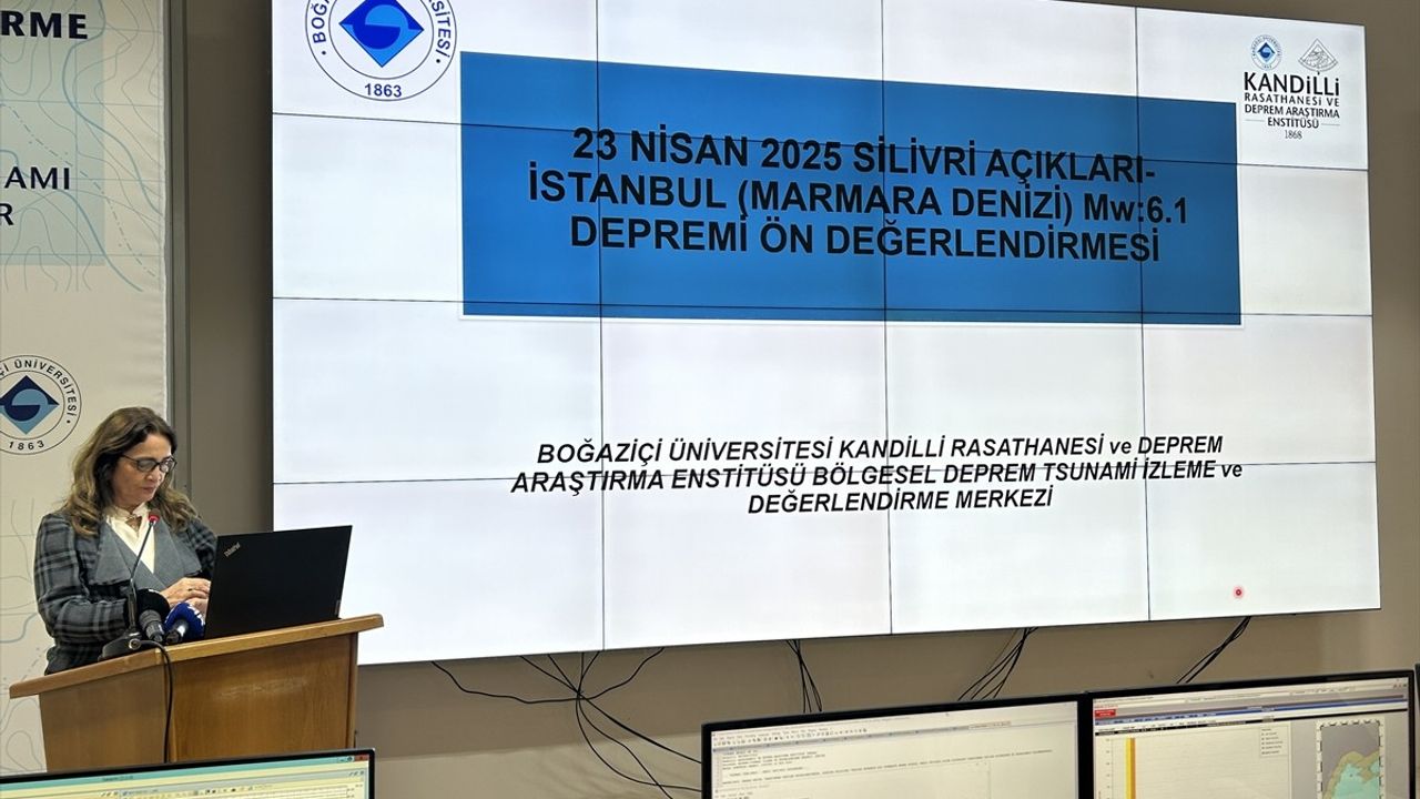 İstanbul Depremi Üzerine Yapılan Toplantıda Önemli Açıklamalar