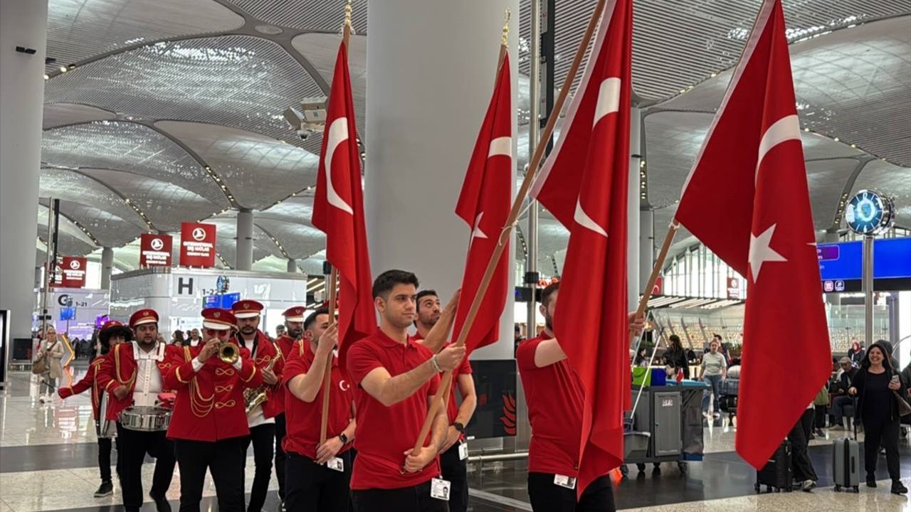 İstanbul Havalimanı'nda 23 Nisan Kutlaması