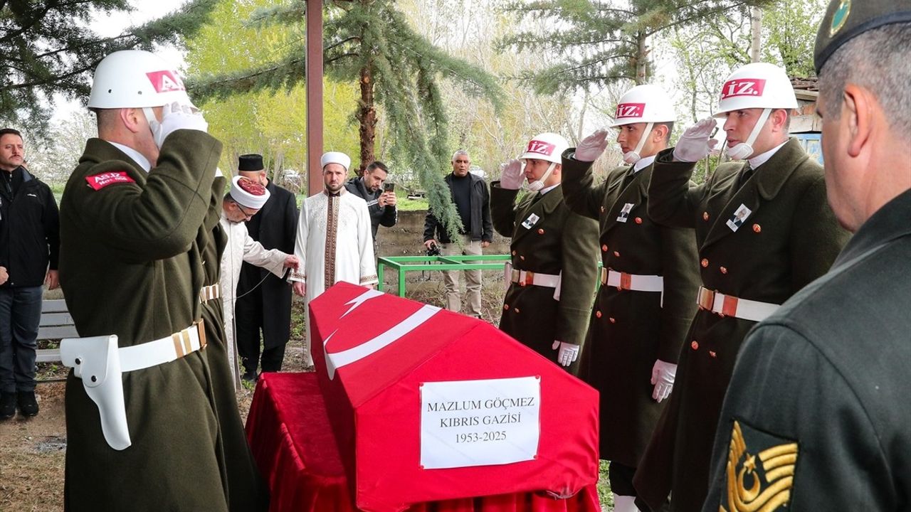 Kıbrıs Gazisi Mazlum Göçmez, Tokat'ta Defnedildi