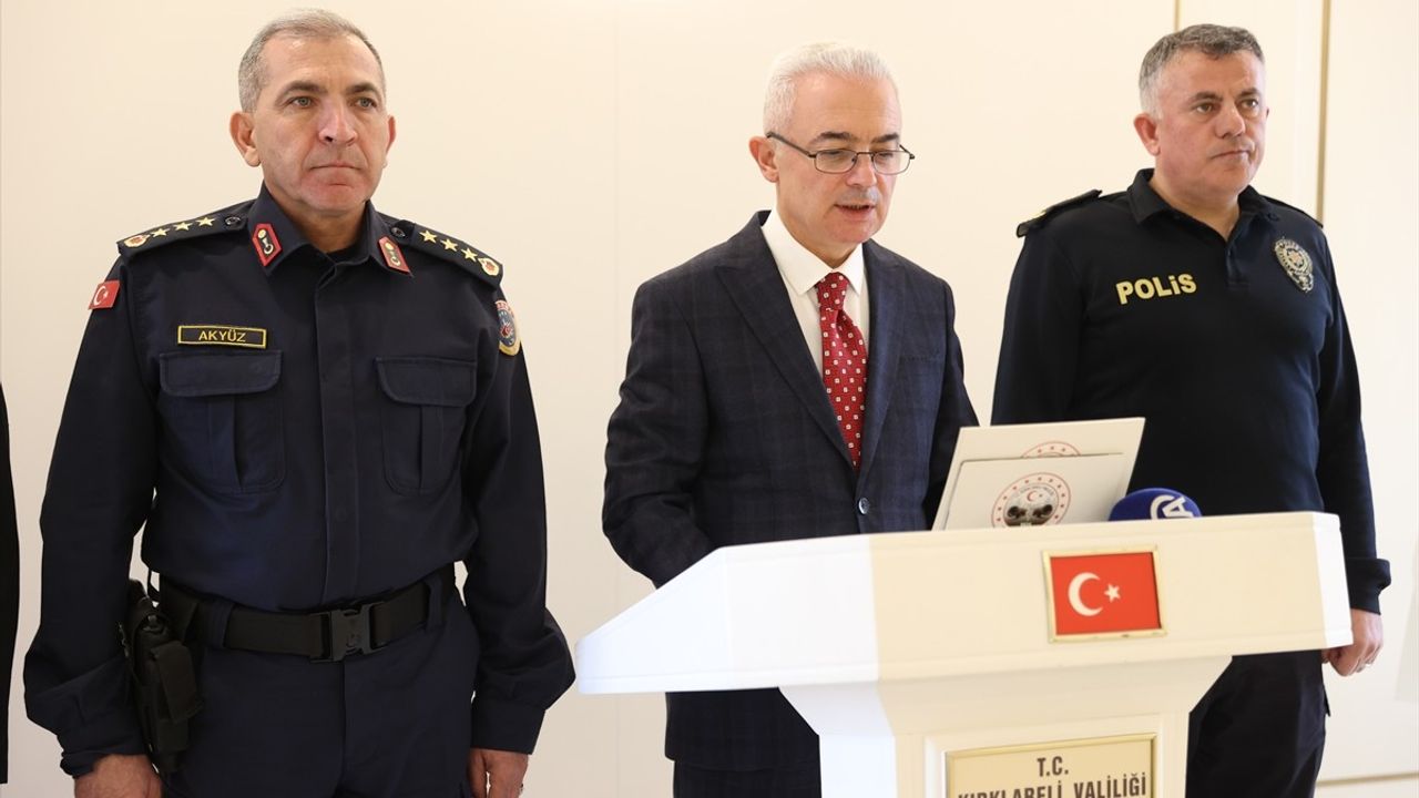 Kırklareli'nde Düzensiz Göçle Mücadele Operasyonları