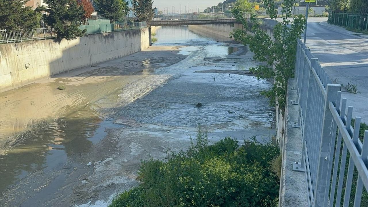 Küçükçekmece'de Atık Su Problemi ve Dereden Yayılan Kötü Koku