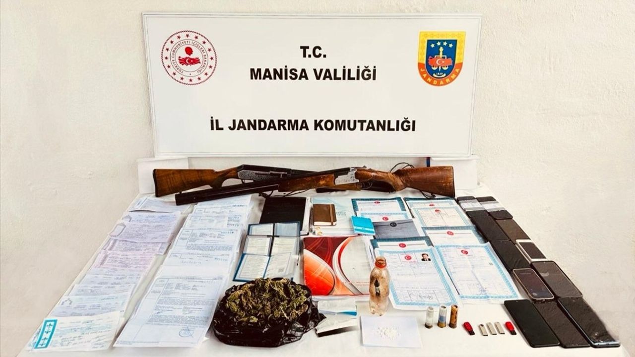 Manisa'da Suç Örgütlerine Yönelik Büyük Operasyon