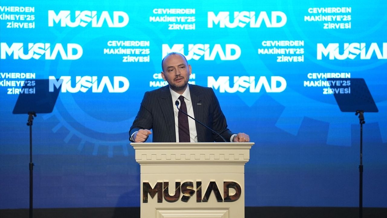 MÜSİAD Cevherden Makineye'25 Zirvesi Başladı