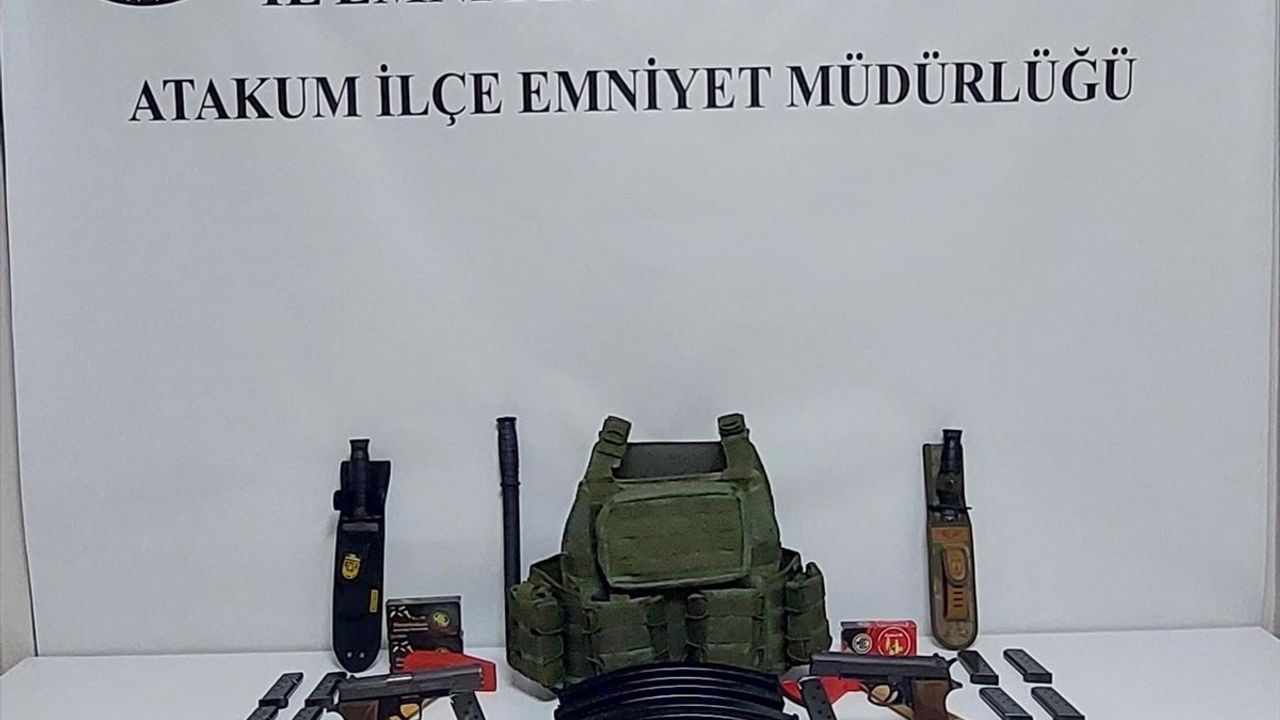 Samsun'da Silah ve Mühimmat Ele Geçirildi