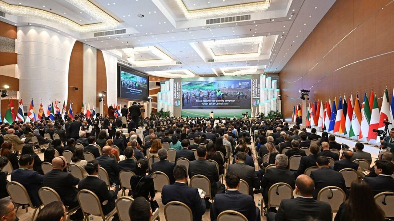 Semerkand Uluslararası İklim Forumu Başladı