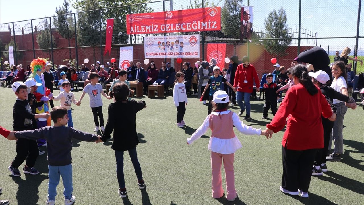 Siirt'te Engelsiz Çocuk Şenliği Kutlandı