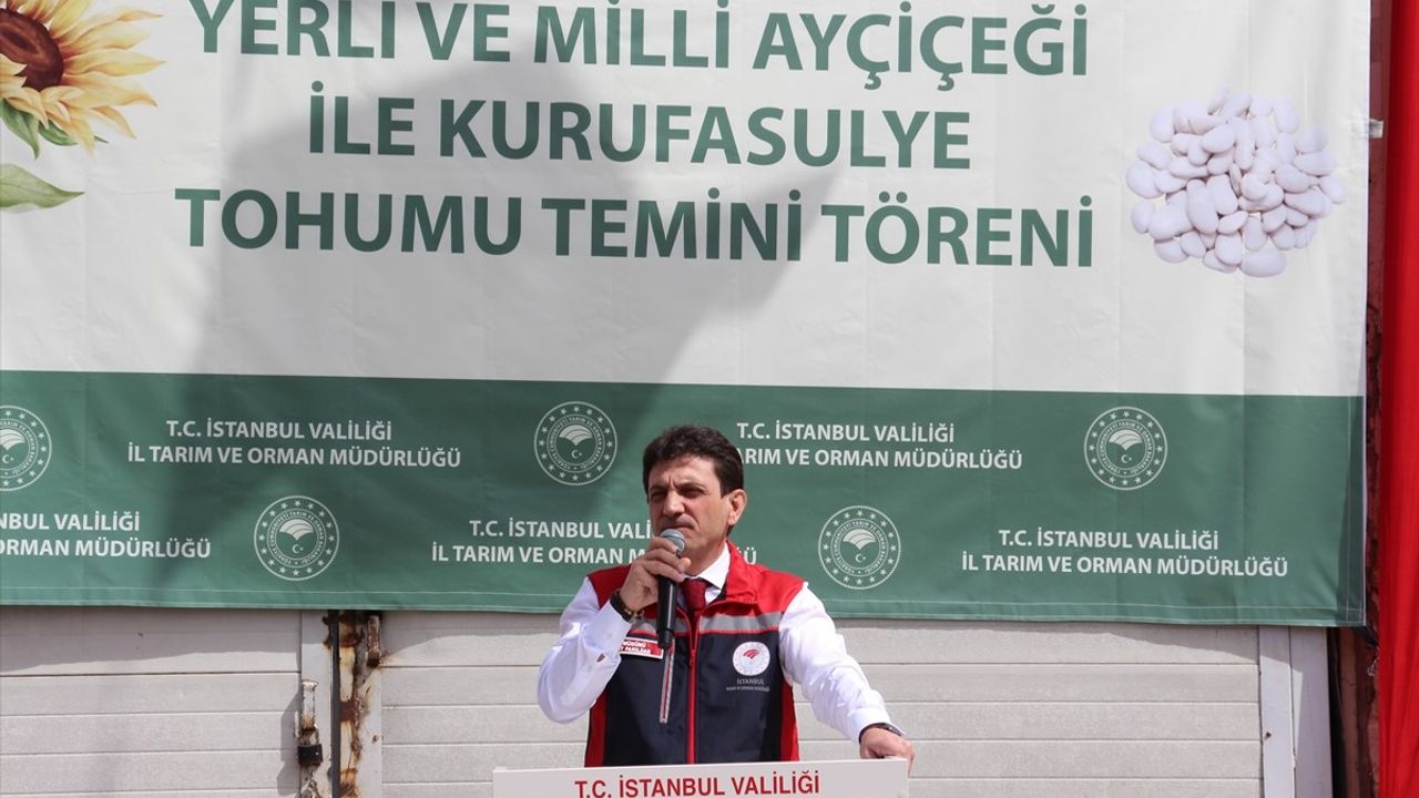 Silivri'de Tarımsal Tohum Temin Töreni