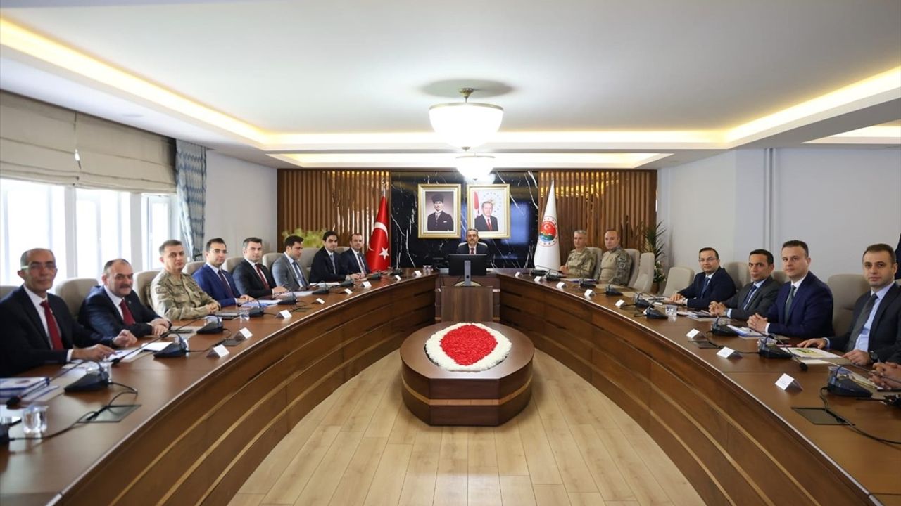 Şırnak'ta Uyuşturucu İle Mücadele Toplantısı Düzenlendi