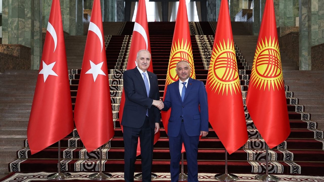TBMM Başkanı Kurtulmuş, Kırgızistan'da Önemli Ziyarette Bulundu