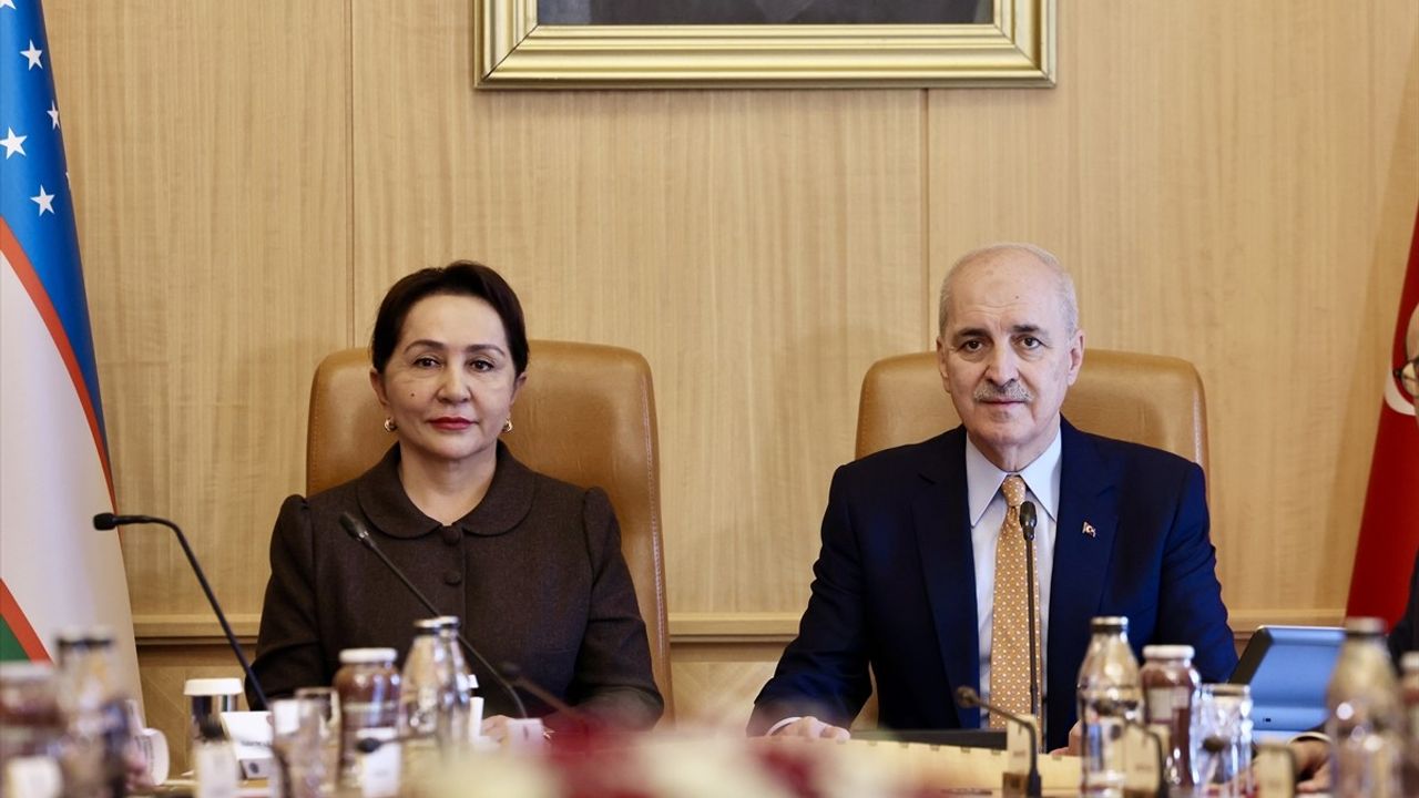 TBMM Başkanı Kurtulmuş, Özbekistan Senato Başkanı Narbayeva ile Görüştü