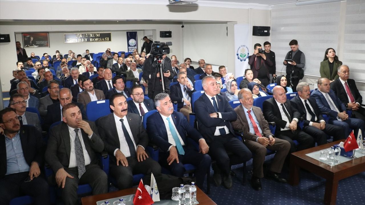 TOBB Başkanı Hisarcıklıoğlu'dan Erzurum'da Ekonomi Vurgusu