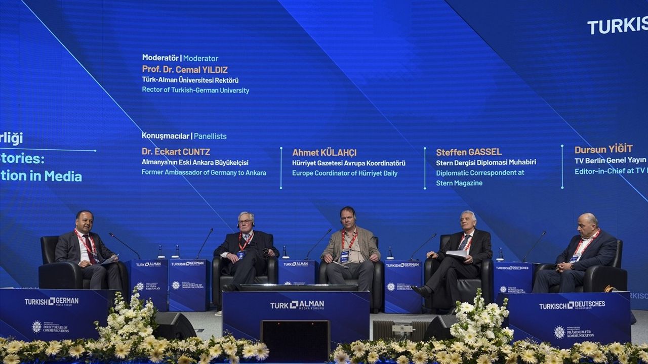Türk-Alman Medya Forumu'nda İki Ülke Arasında İşbirliği Vurgusu