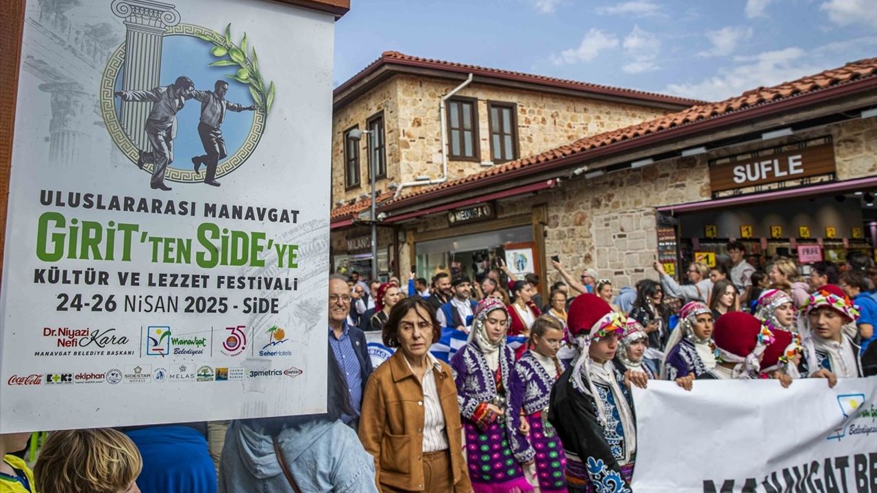 Uluslararası Manavgat Kültür ve Lezzet Festivali Başladı