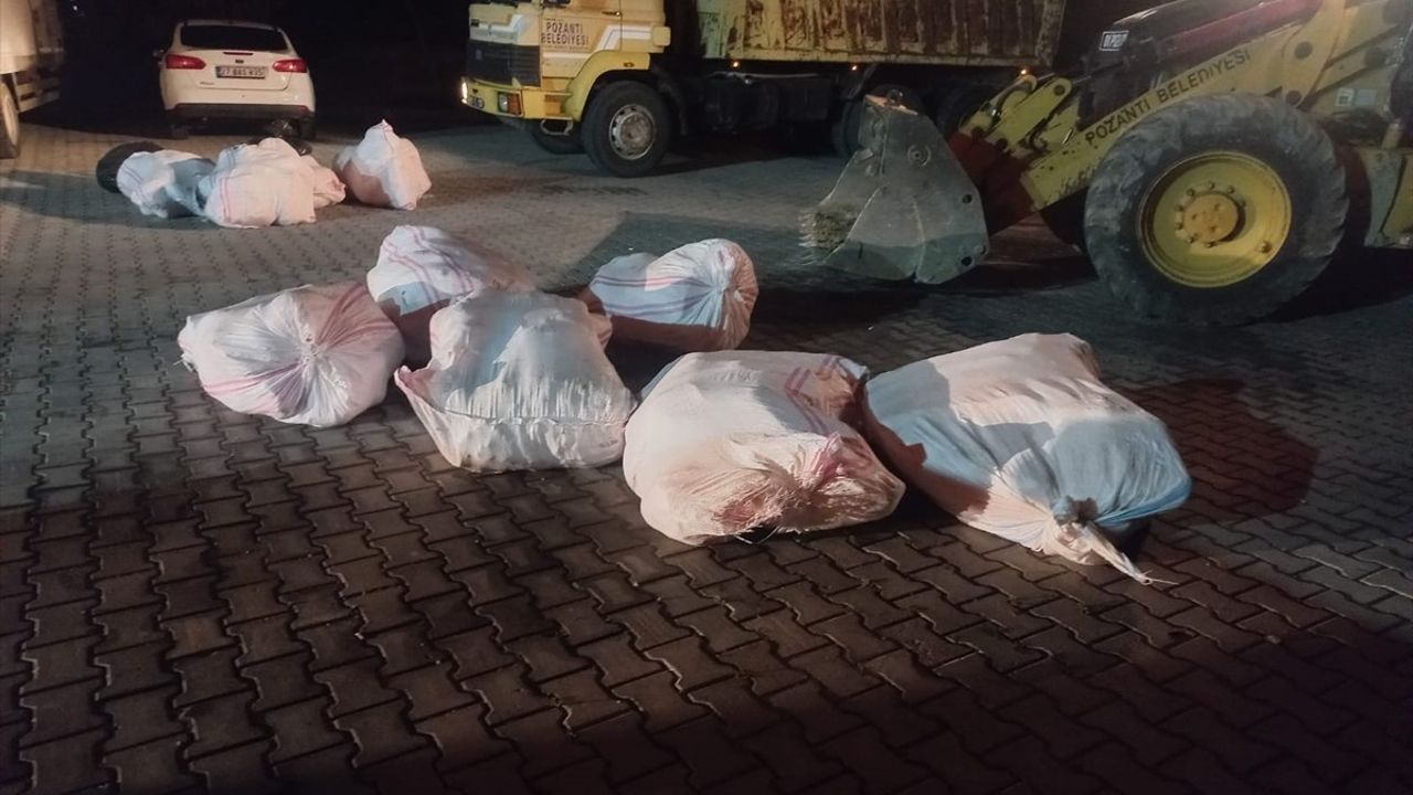 Yolcu Otobüsünde Ele Geçirilen 1400 Kilogram İçyağı İmha Edildi