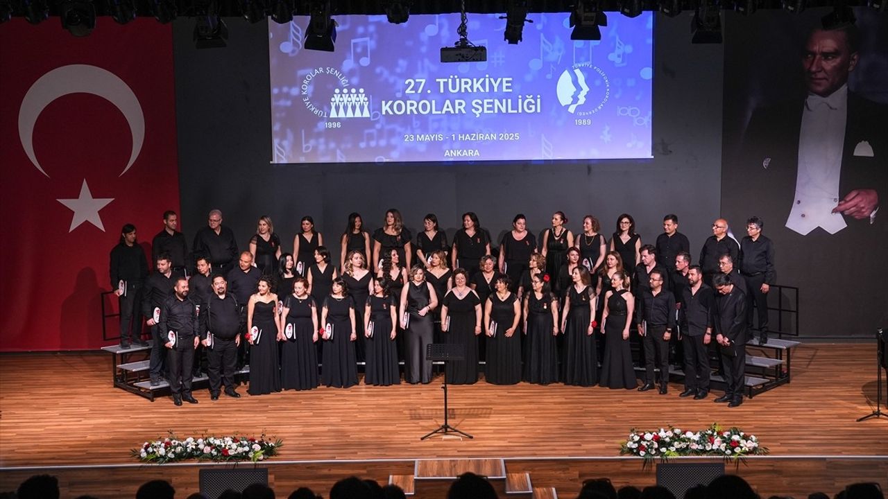 27. Türkiye Korolar Şenliği Başkentte Başladı