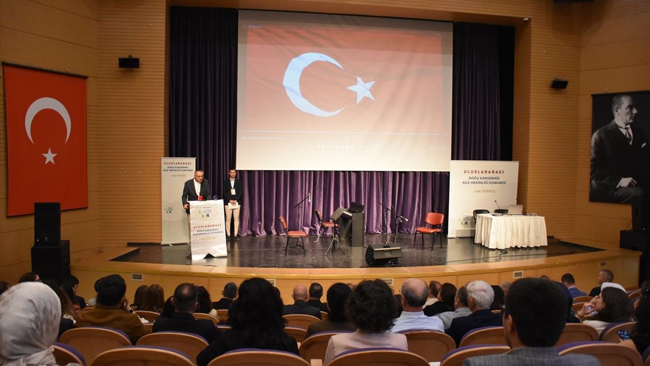 3. Uluslararası Doğu Karadeniz Aile Hekimliği Kongresi Ordu'da Başladı