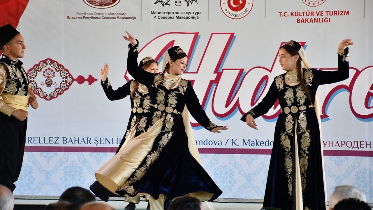 32. Uluslararası Hıdırellez Bahar Şenlikleri Valandova'da Gerçekleşti