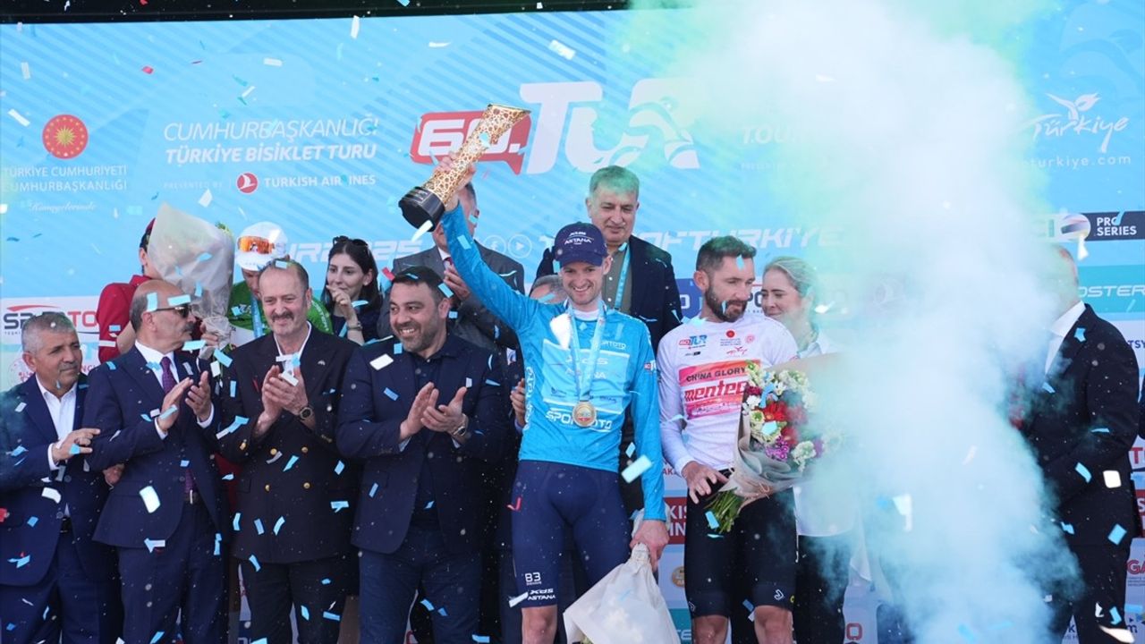 60. Cumhurbaşkanlığı Türkiye Bisiklet Turu'nda Ödül Töreni