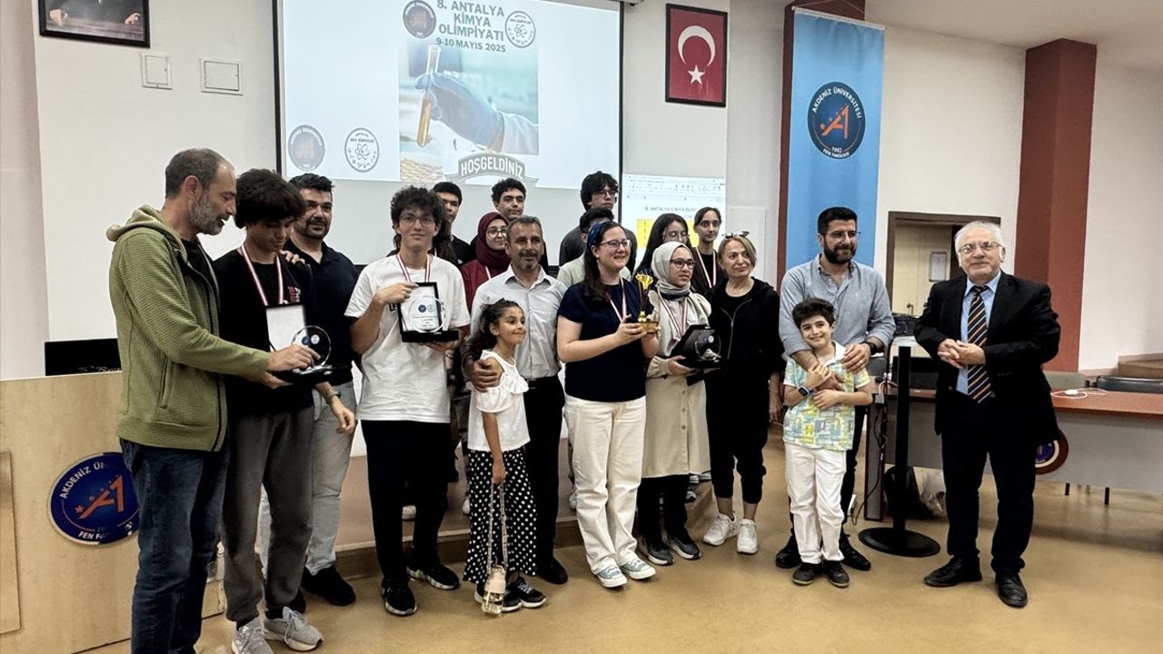 8. Antalya Kimya Olimpiyatı Başarıyla Gerçekleşti