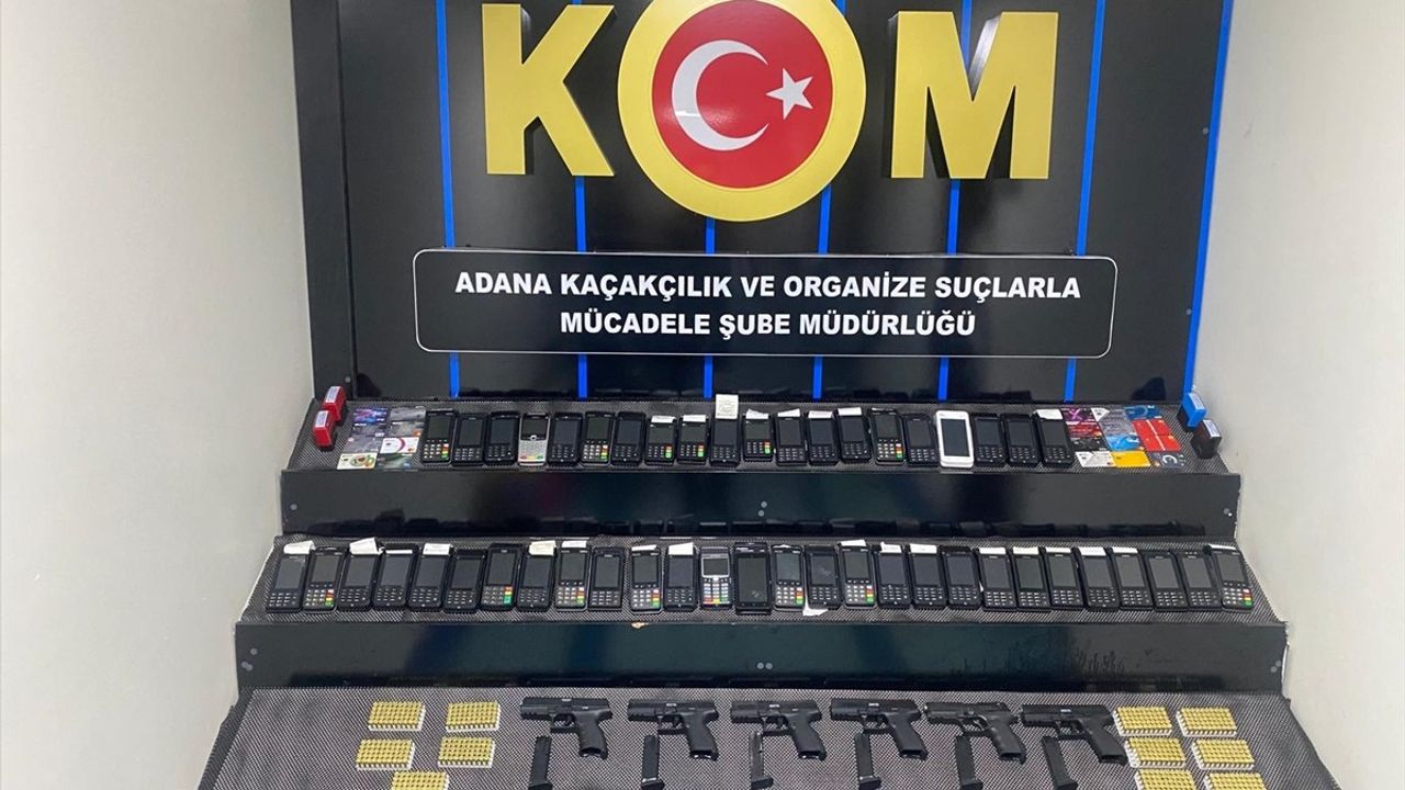Adana'da Tefecilik ve Silah Ticareti Operasyonu