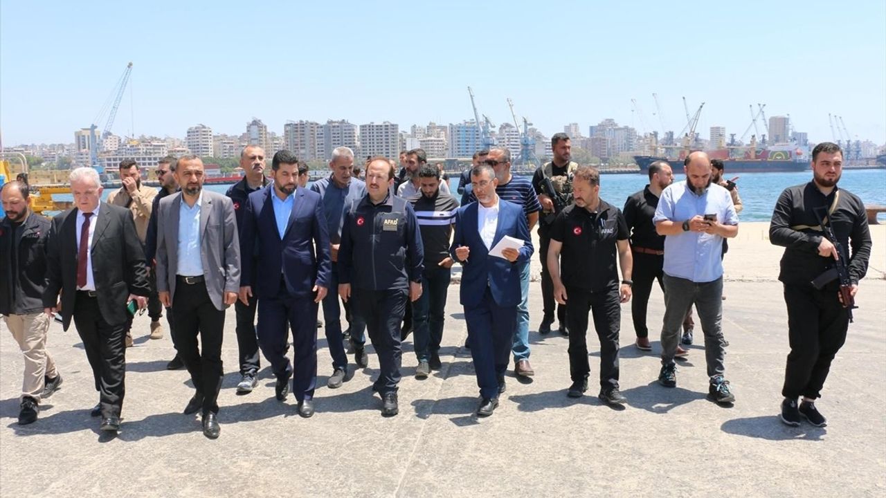 AFAD Başkanı Pehlivan, Lazkiye Valiliğini Ziyaret Etti