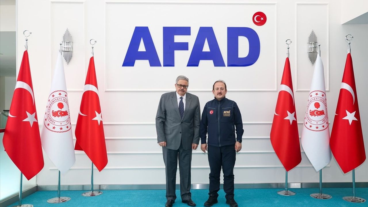 AFAD ve Rusya Elçiliği Arasında İşbirliği Görüşmesi