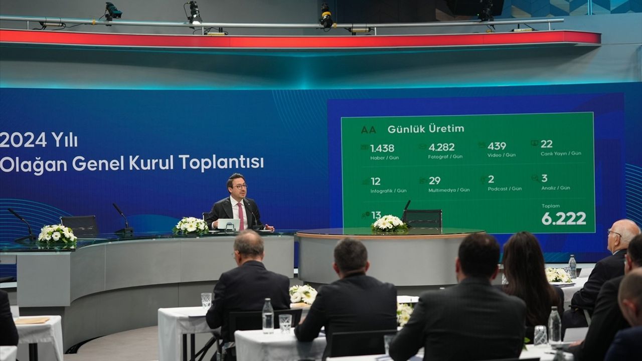 Anadolu Ajansı 2024 Yılı Olağan Genel Kurulu Gerçekleştirildi