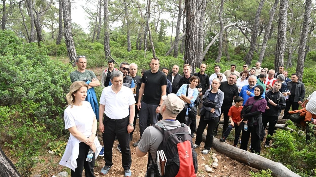 Antalya'da Likya Yolu'na Yeni Rota Sistemi ve Yönlendirme Tabelaları