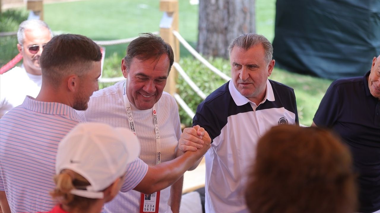 Bakan Bak ve Çavuşoğlu'ndan Turkish Airlines Open 2025 Golf Turnuvası'na Övgü