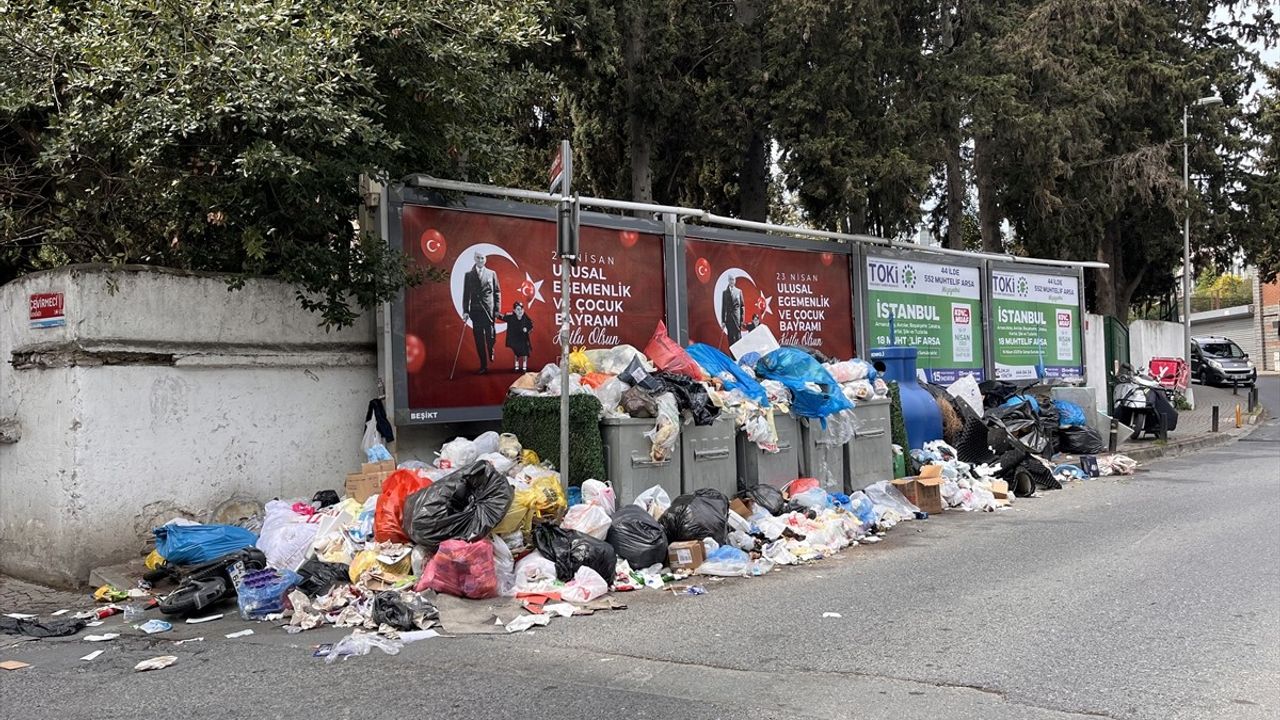 Beşiktaş’ta Çöp Problemi Esnafları ve Vatandaşları Rahatsız Ediyor