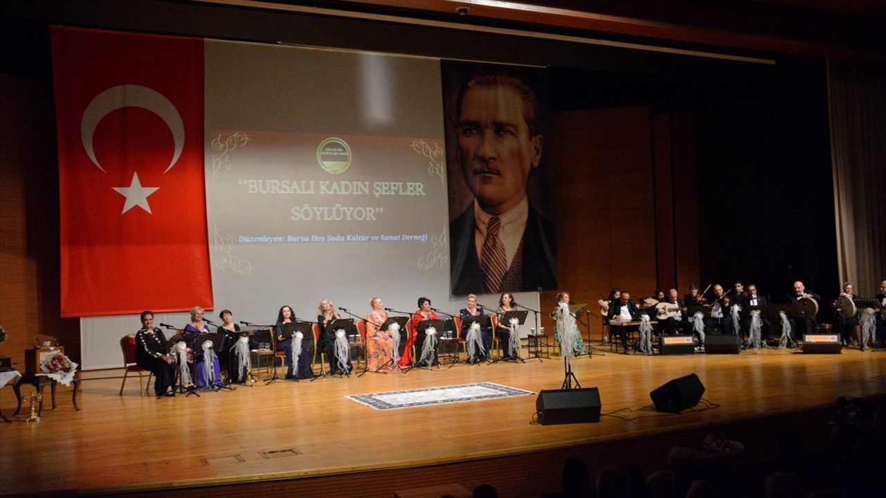 Bursalı Kadın Şefler Korusu: Sanat Dolu Bir Gece
