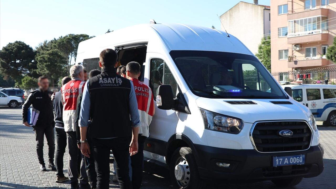 Çanakkale'de Dolandırıcılık Operasyonu: 7 Şüpheli Tutuklandı