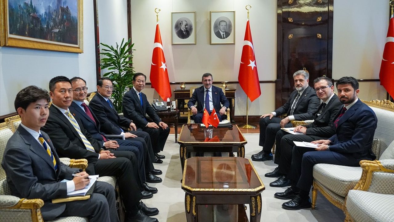 Cevdet Yılmaz, Şiao Cie'yi Kabul Etti