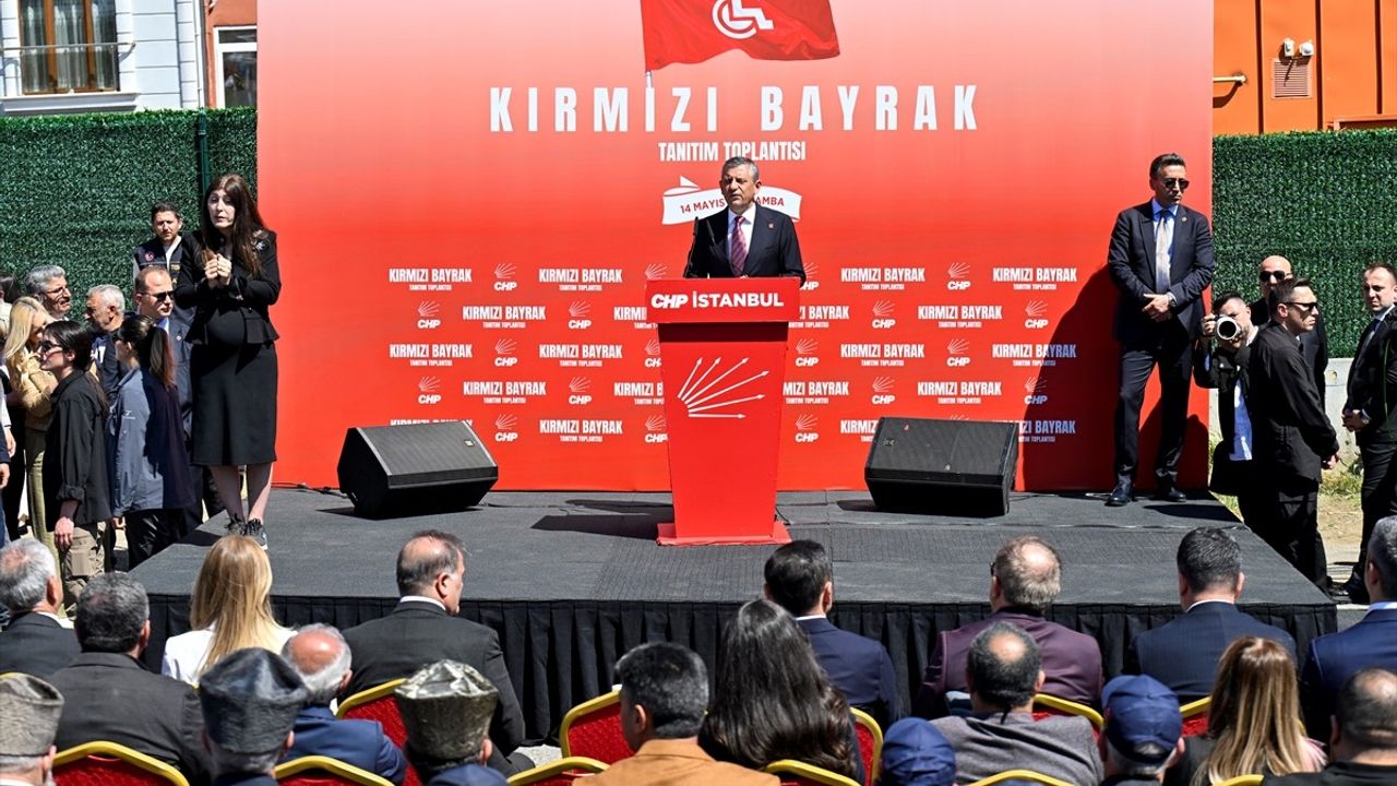 CHP'den Engelli Dostu Kırmızı Bayrak Projesi Tanıtımı