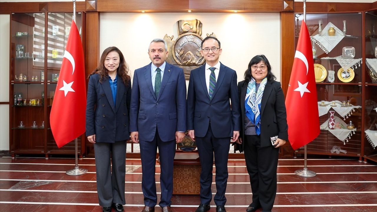 Çin Büyükelçisi Jiang Xuebin'in Rize Ziyareti