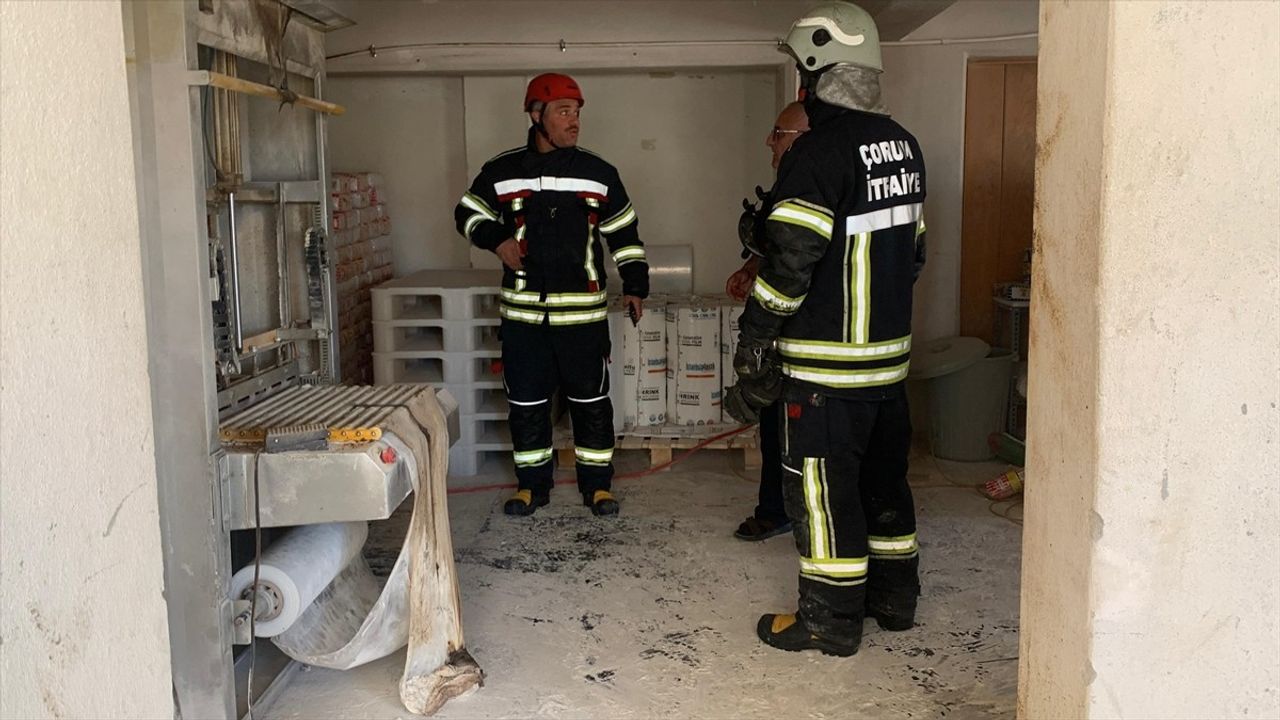 Çorum'da Un Fabrikasında Patlama: 9 Yaralı