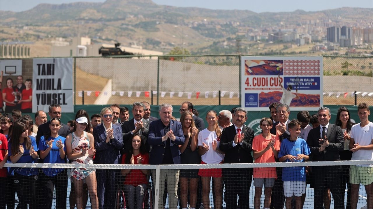 Cudi Cup Tenis Turnuvası'nda Barış ve Umut Sesleri Yükseliyor