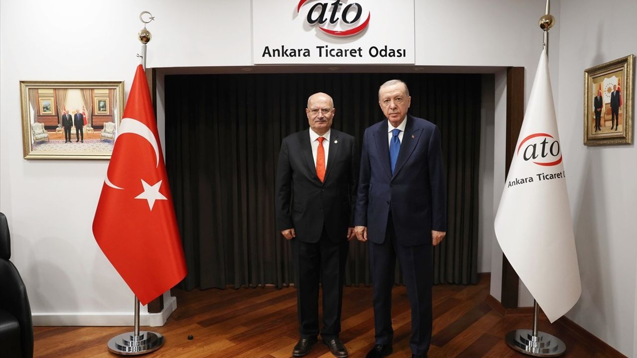 Cumhurbaşkanı Erdoğan'ın ATO Ziyareti