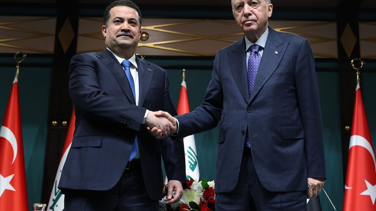 Cumhurbaşkanı Erdoğan Irak Başbakanı Sudani ile Ortak Basın Toplantısında Önemli Konulara Değindi
