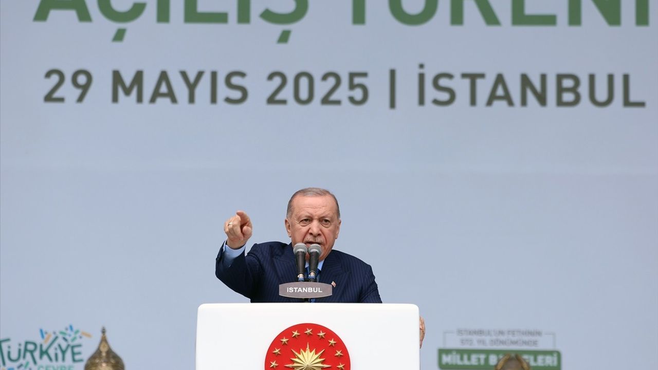 Cumhurbaşkanı Erdoğan, İstanbul'da Yeni Millet Bahçeleri Açılışını Yaptı